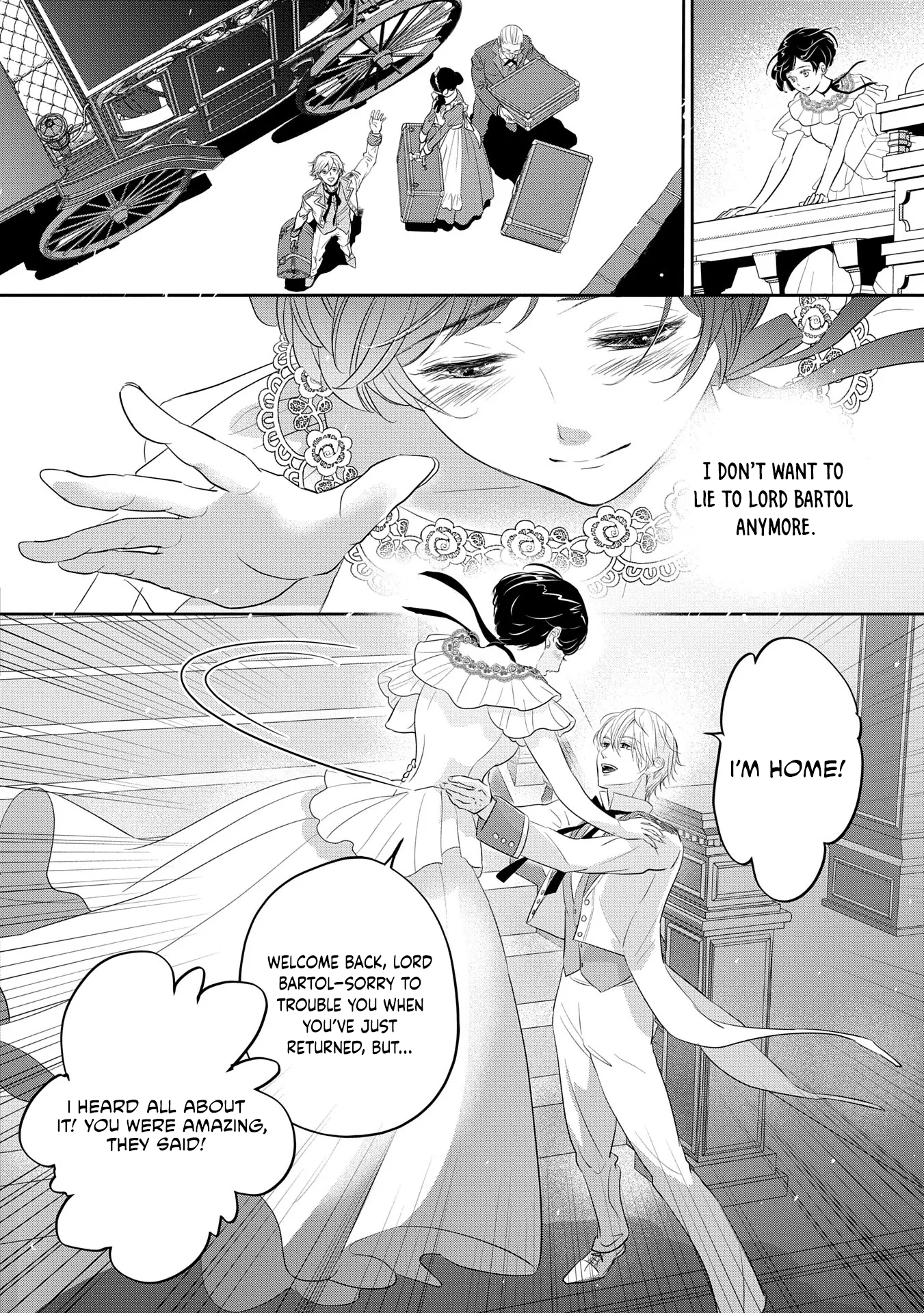 The Illegitimate Bride Sold by Her Father and the Genius Baron She Married Chapter 4 Page 12
